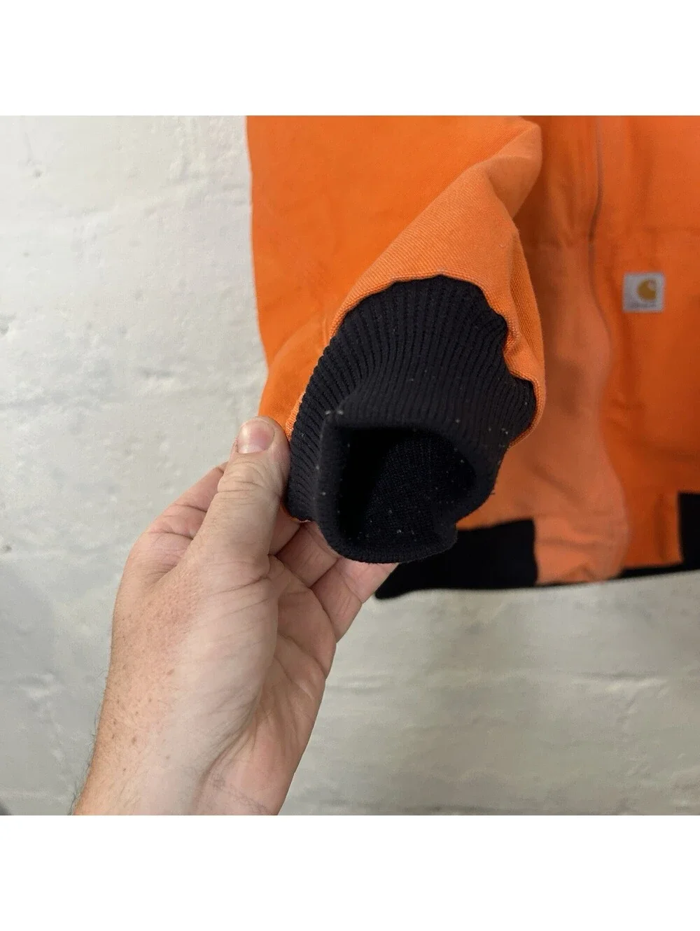 Vintage Carhartt Quilted Active Jacket “Blaze Orange” J140